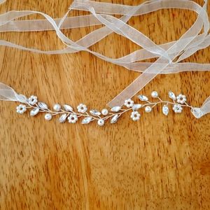 David's Bridal Flower Girl Hair Piece